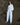 COMBINAISON GIRLS OF DUST GARAGE SUIT CRISPY POPELINE MILK